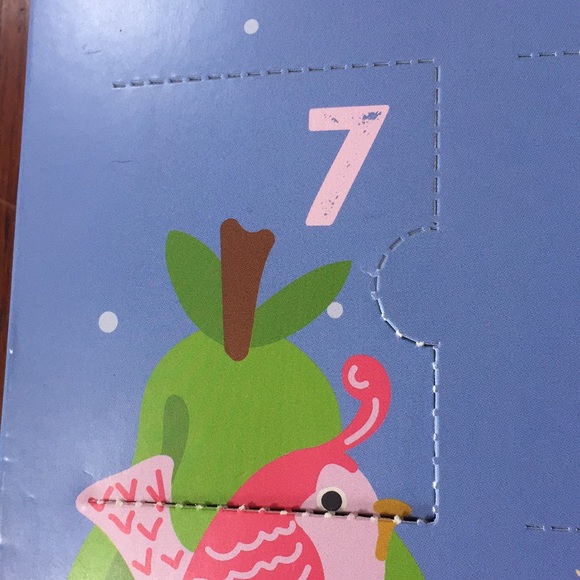 12 Days Of Socks Advent Calendar Girls Crew 2T-5T - Picture 5 of 6